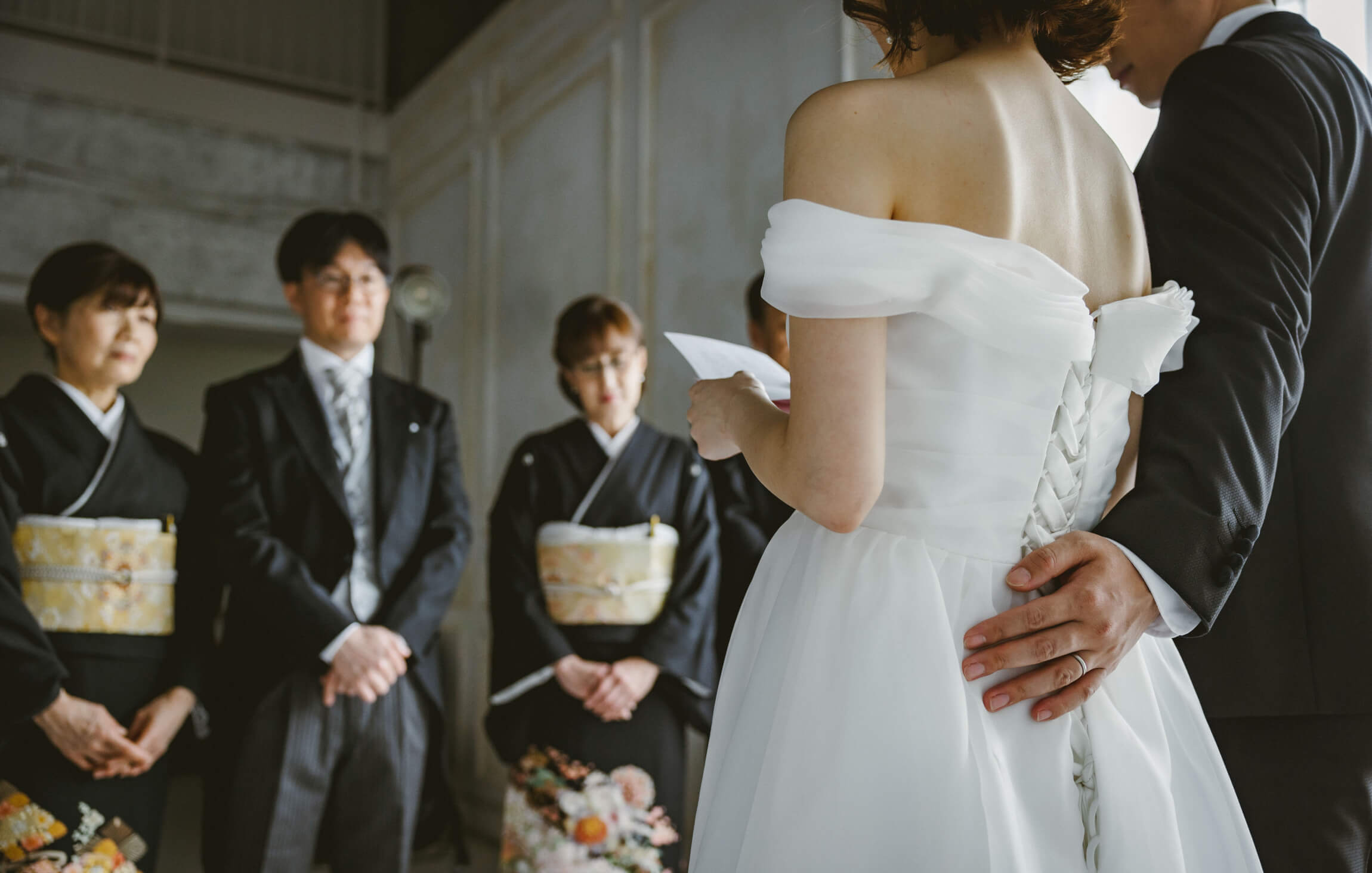 結婚式さながらの感動演出も可能