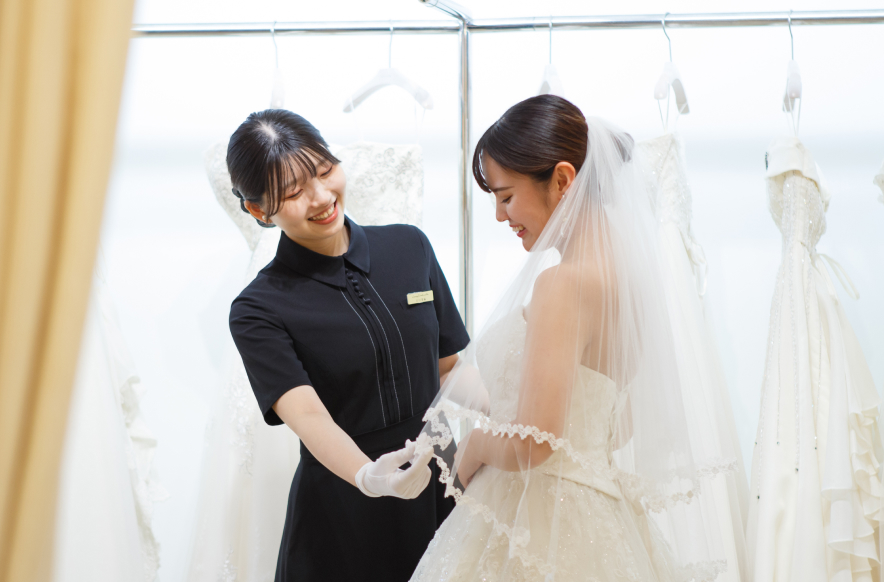ドレス見学のイメージ画像です