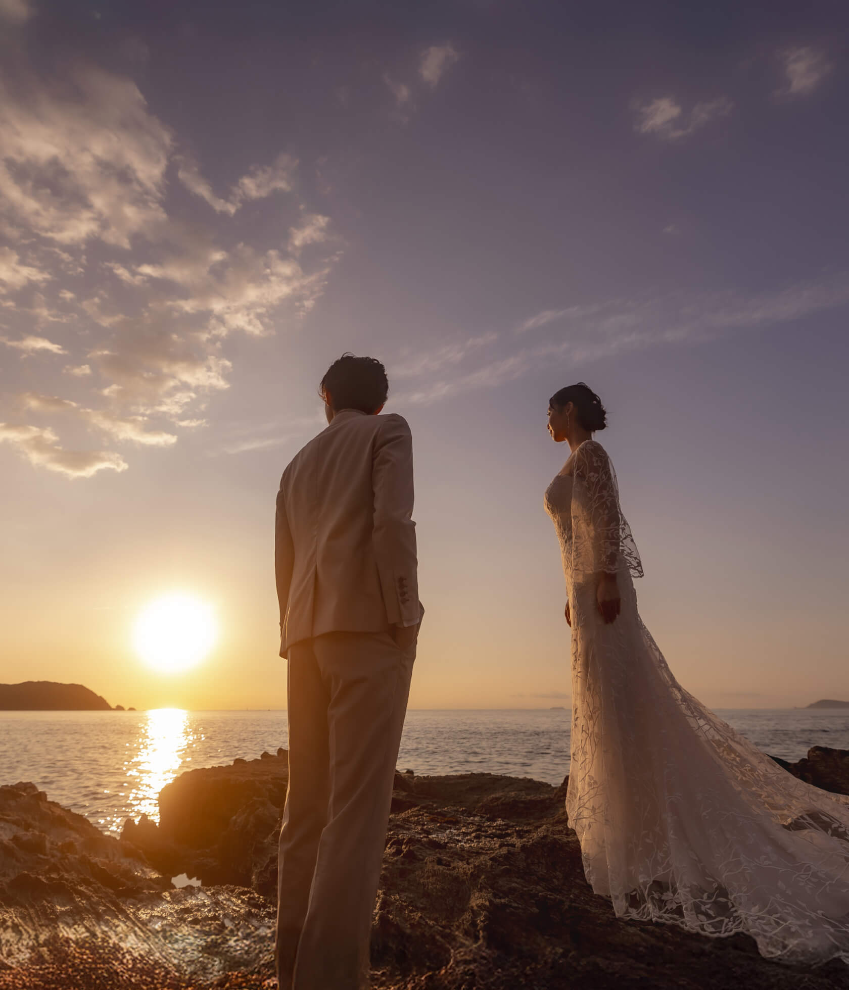 ロケーションの宝庫である大分の景色に包まれながら唯一無二のフォトウェディングを