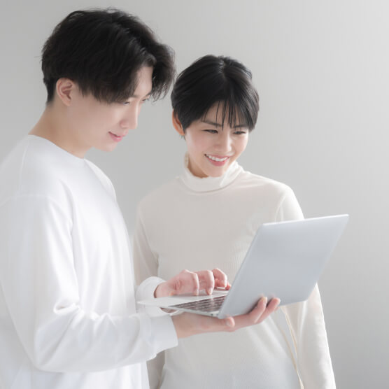 データの送付とアルバム写真
