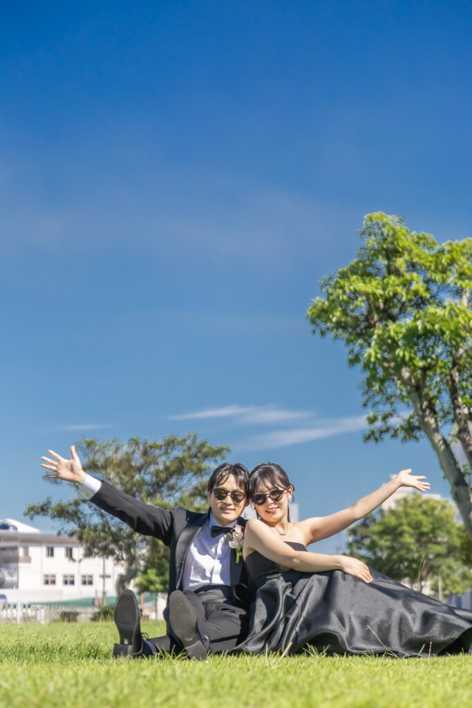 かんたん公園・若宮八幡宮の写真です