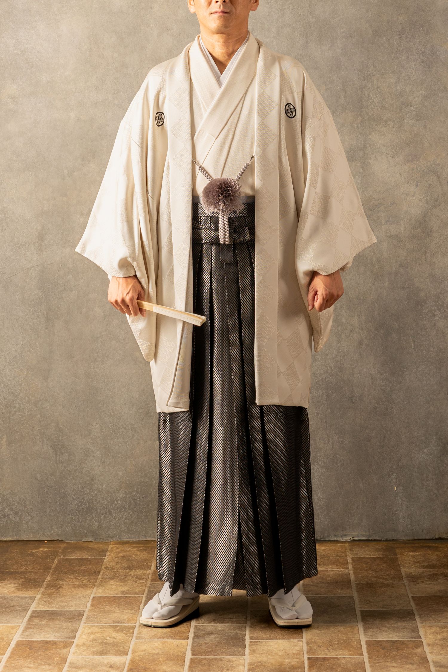 市松紋付