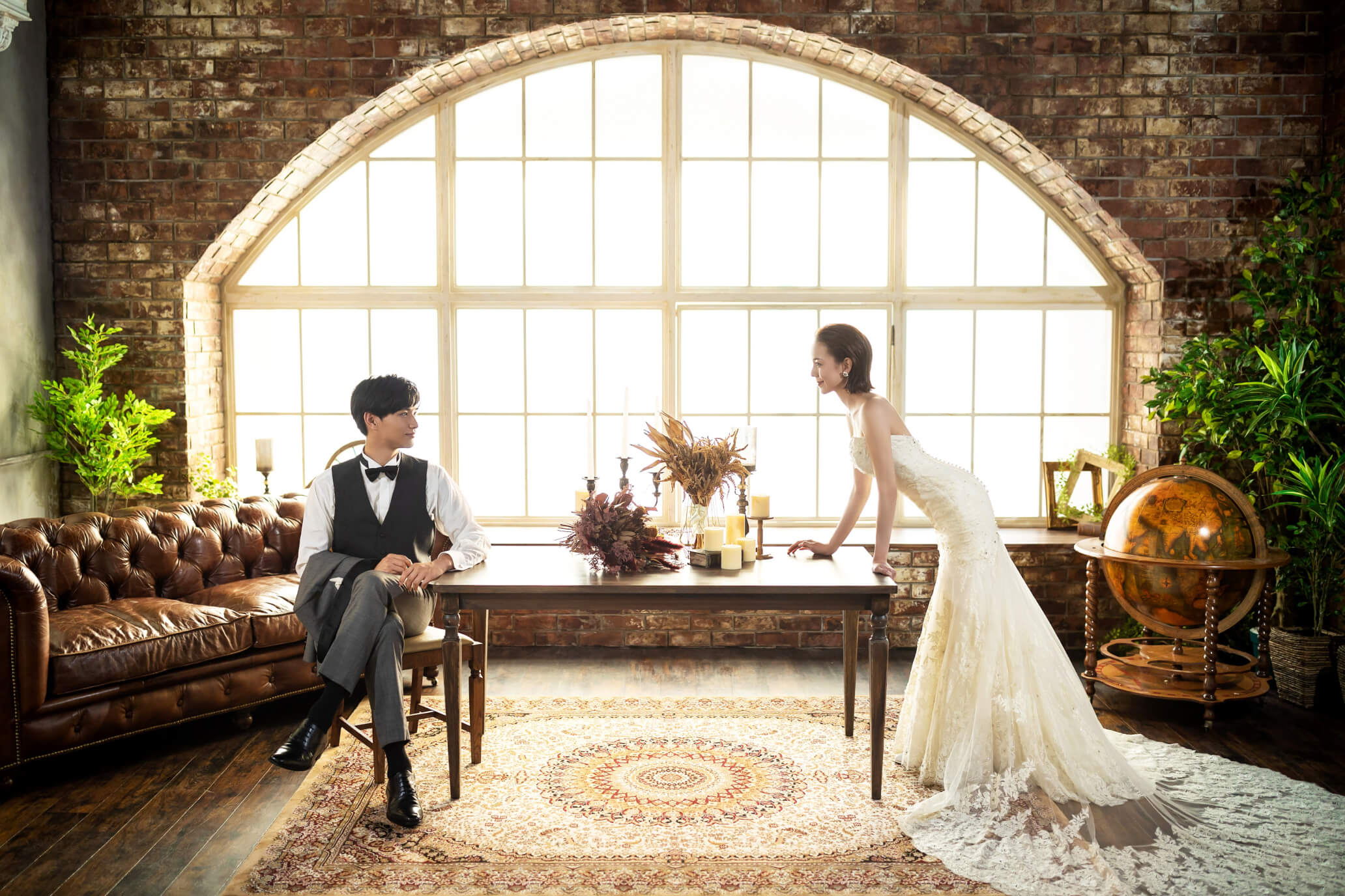 スタジオ撮影 | 福岡のフォトウェディング | リズウエディングサラン